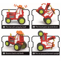 Remote Control Jumping Stunt Car With Sound Effect & Rechargeable Batteries