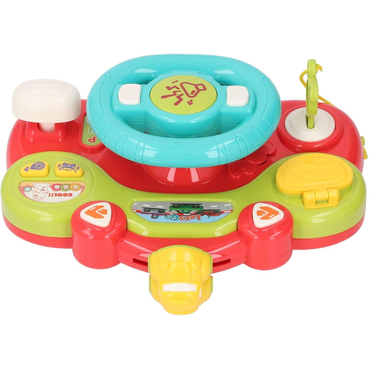 Steering Wheel Toy with LED Lights & Music
