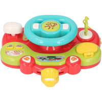 Steering Wheel Toy with LED Lights & Music