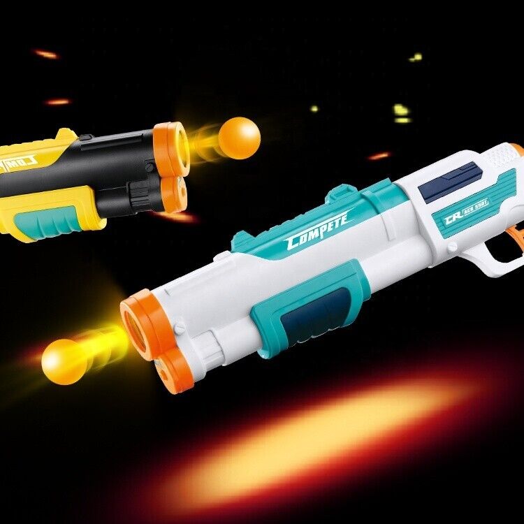 Magic Gun Shoot Dual Function | 2in1 Water & Soft Bullet Gun With Targets