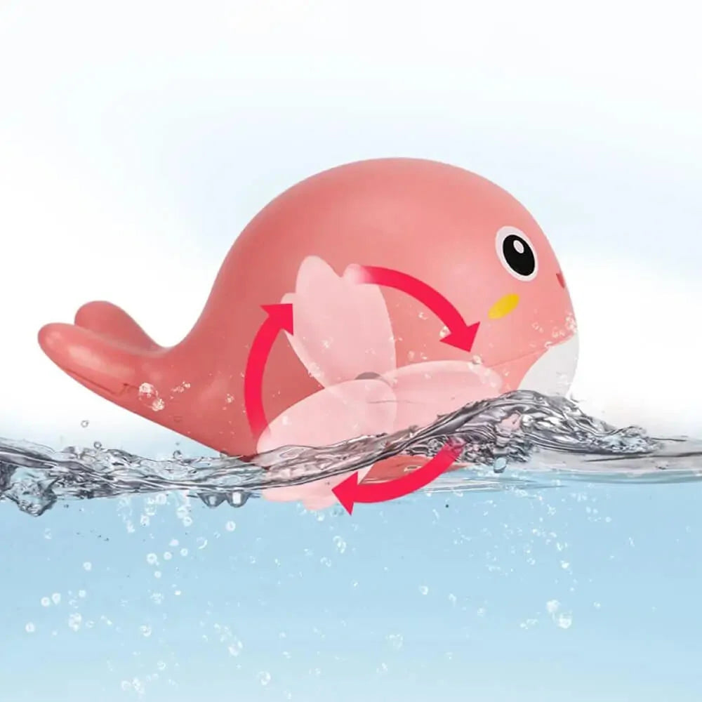 Sea Water Dolphin Wind-Up Bath Toy for Kids