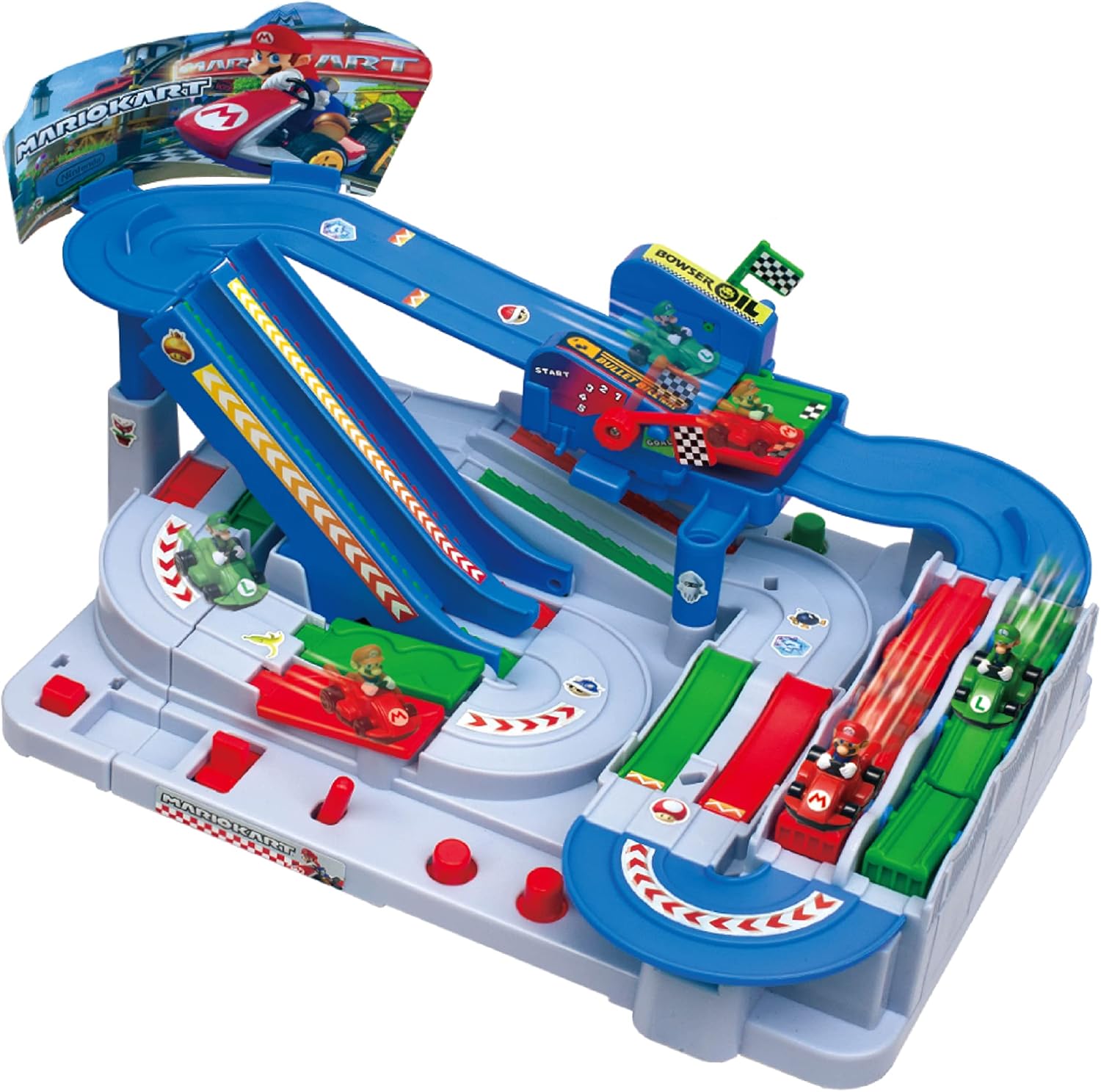 Super Mario 2-Player Obstacle Race Course Set