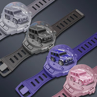 Alloy Mini Racing Car Jeep | Car Band | Control From Hand Watch