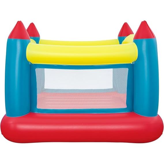 Bestway Inflatable Bouncy Jumping Castle For Kids 5ft 7in x 5ft 6in x ...