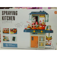 55 Pcs Kitchen Set | BeibeGood Spraying Kitchen Playset