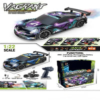 Vagrant 2.4G RC Rally Van with LED & Steam Spray