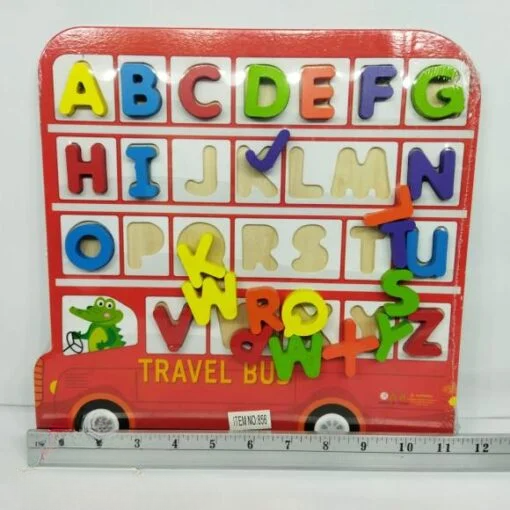 Travel Bus | Alphabet Learning Educational Toy