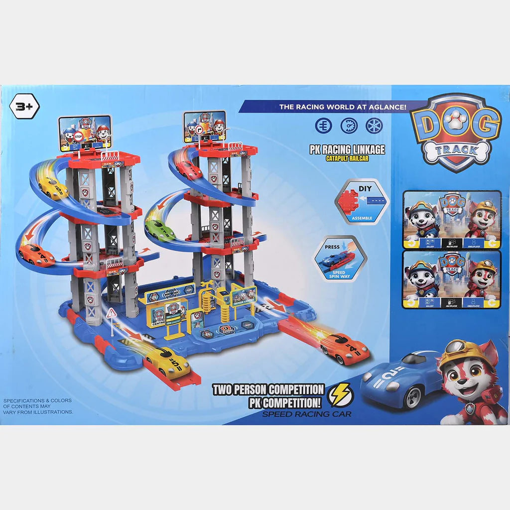 Paw Patrol Parking Garage & Race Track Playset