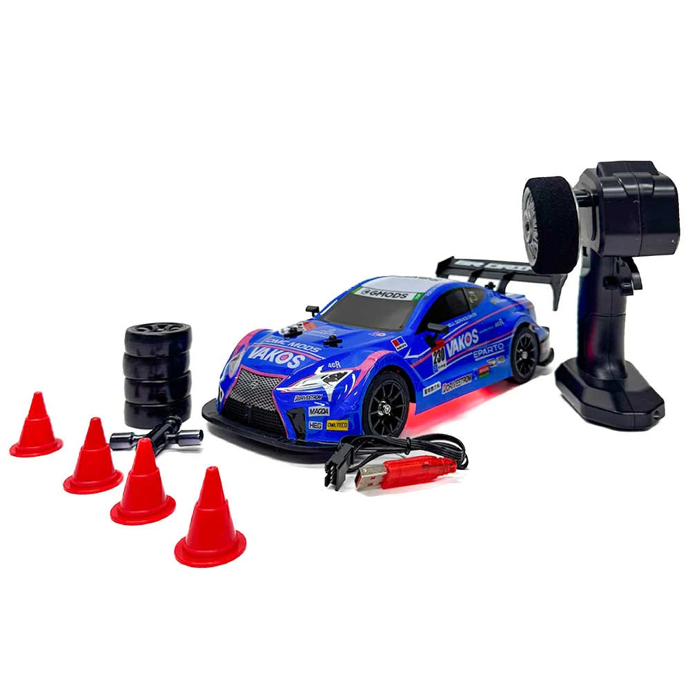 Whoosh 4WD RC Drift Car with LED Underglow