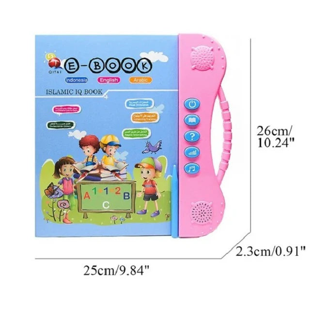 Multi-Functional Learning Islamic E-Book With Sound For Kids