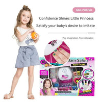 Nail Glam Salon Nail Dryer | 2in1 Nail Paint & Sticker Toy For Girls