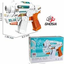 999S Automatic Bubble Gun with LED Lights & Music
