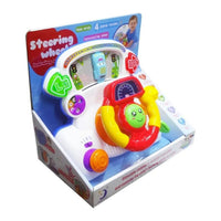 Interactive Steering Wheel Toy With Lights & Music For Toddlers | Educational & learning Toy