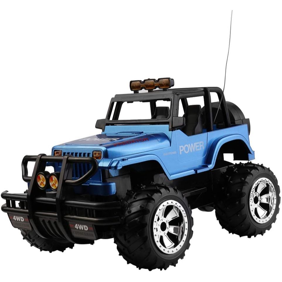 RC Off Road Jeep With Rechargeable Battery