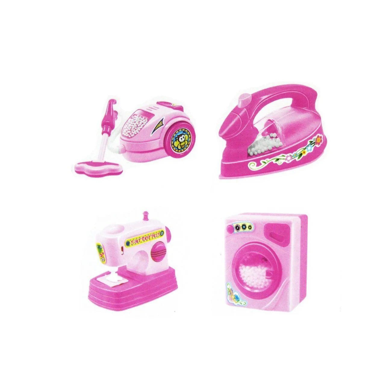 4-in-1 Household Cleaning Play Set with Lights & Sounds