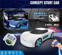 2.4GHz RC Drift Stunt Car with Lights, Music & Spray | Gesture Sensing Remote Control Car Toy for Kids Boys Girls