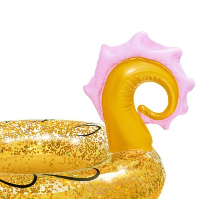BESTWAY Glitter Seahorse Floating Swim Ring For Children 