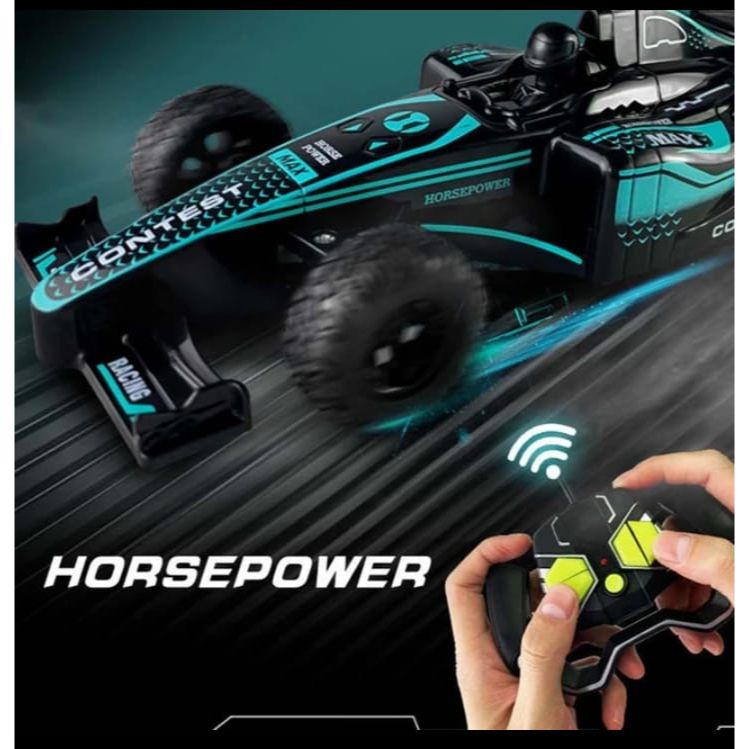 F1 Remote Control | Car Racing Equation 1-20 Scale | Tail Spray Cool Special Effect
