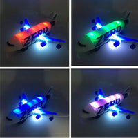 Zero Aircraft Take-Off Toy Plane with Vibrant Colourful LED Lightning Effects