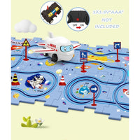 Rail Car Track Puzzle | 25 Pcs Rail Car Track | Design Your Own Track