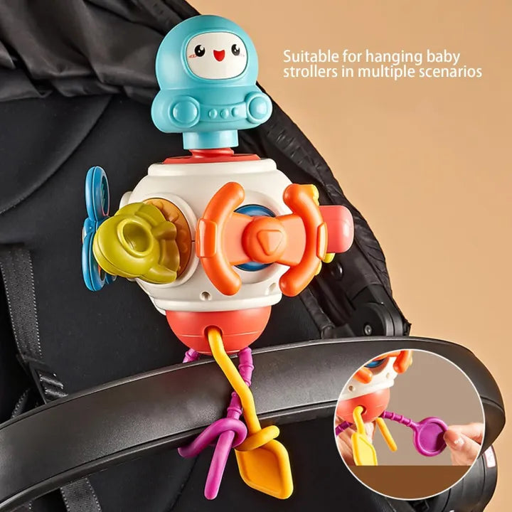 8-in-1 Space Busy Cube Toy with Interactive Activities