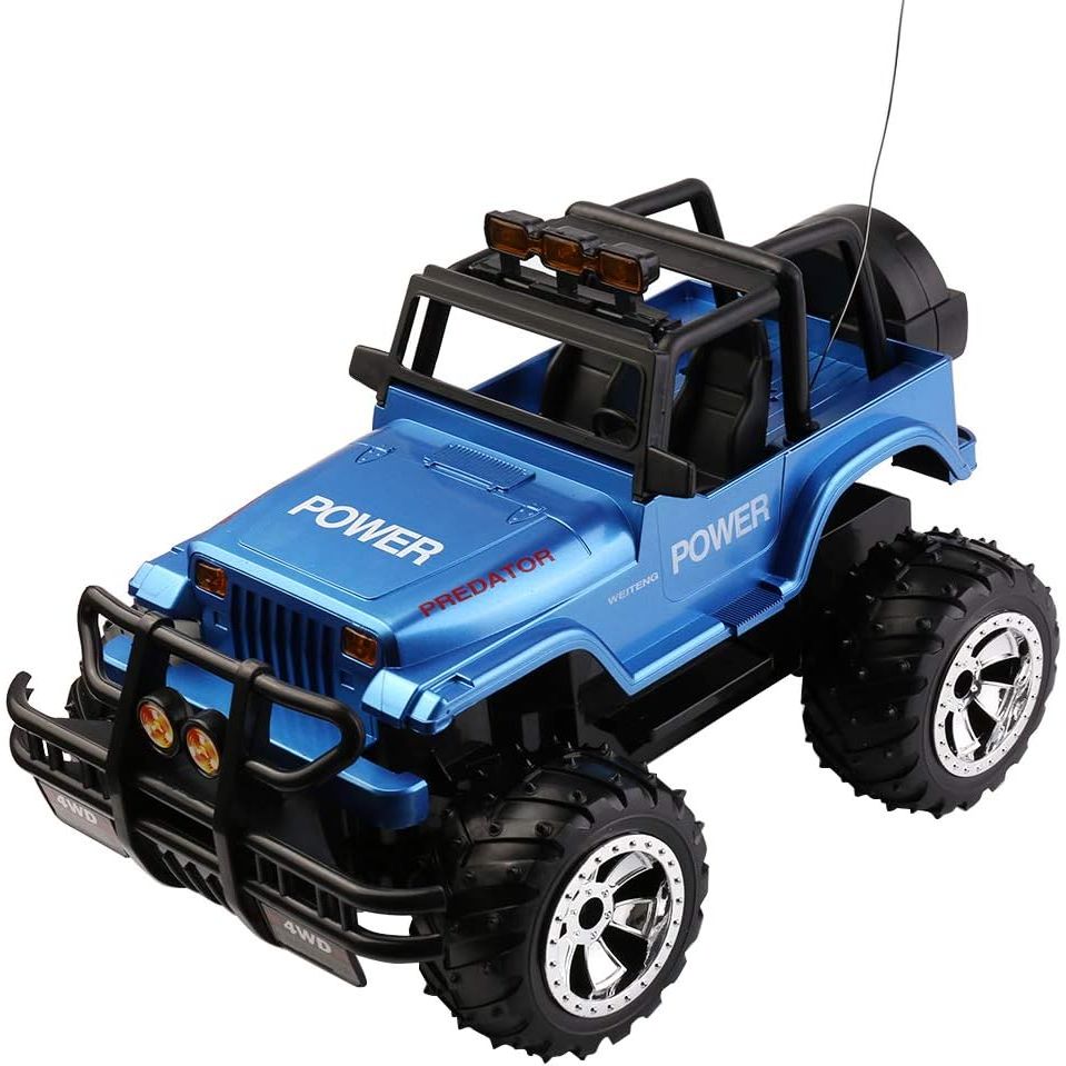 RC Off Road Jeep With Rechargeable Battery