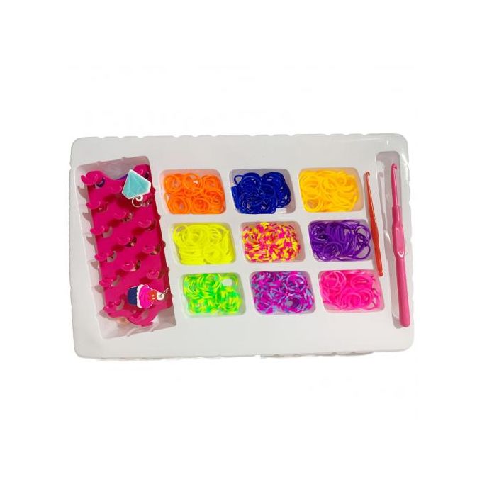 Loombands | Colorful Rubberbrand Kit | DIY Loombands Customizable Kit