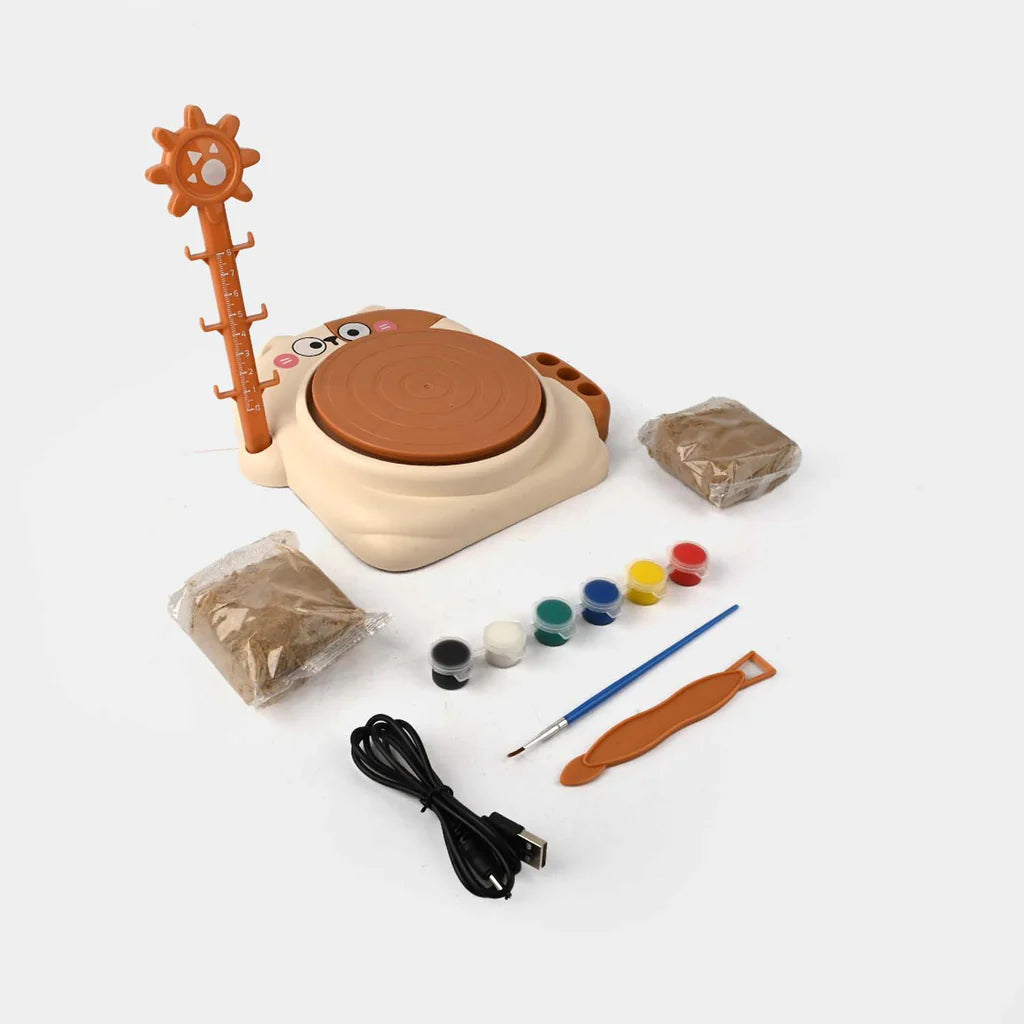 Pussy Cat Ceramic Machine Pottery Kit for Kids