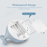 Mini Whale Fountain Bath Toy with LED Lights
