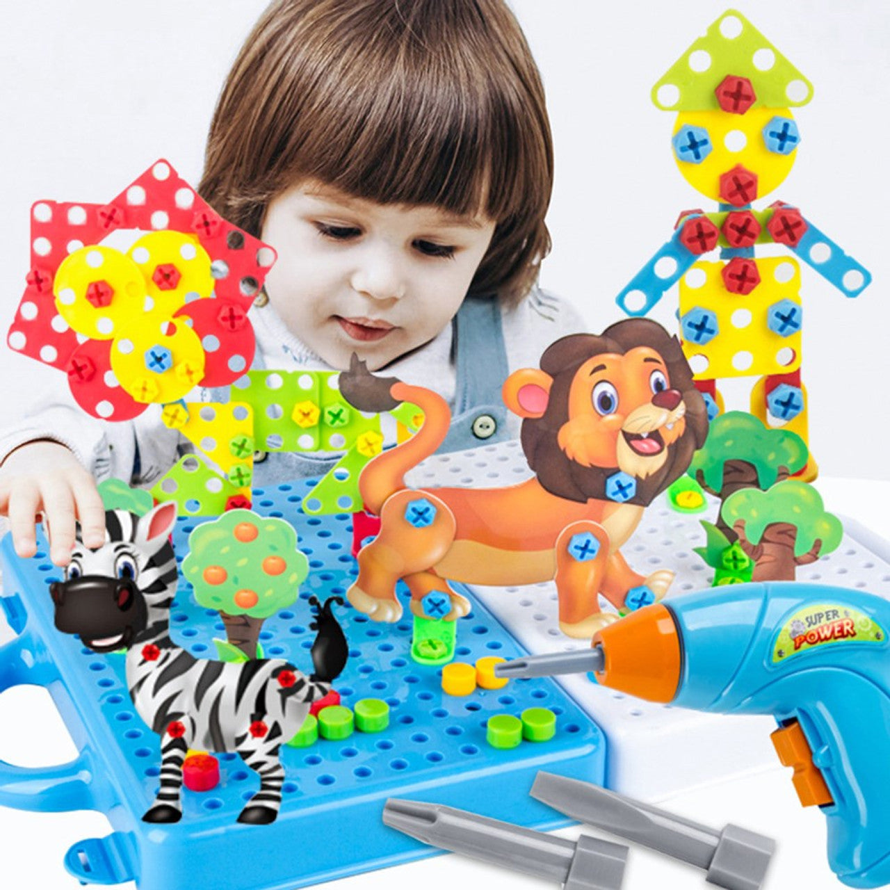 Creative Portable Box 3D Puzzle | 36 Pcs Puzzle Toy