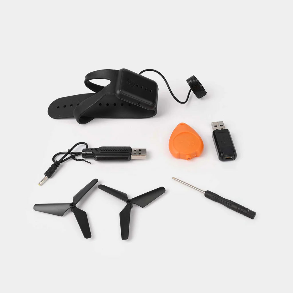 Flash Induction Drone | Hand Gesture & RC Control