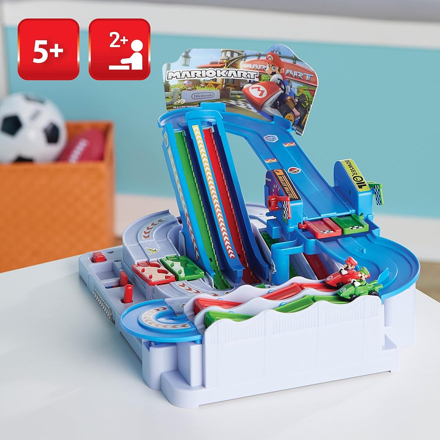 Super Mario 2-Player Obstacle Race Course Set