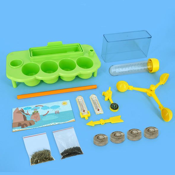 Stem Weather Station Kit | Science Experiment Kit For Kids | Plant Growth & Climate Observation