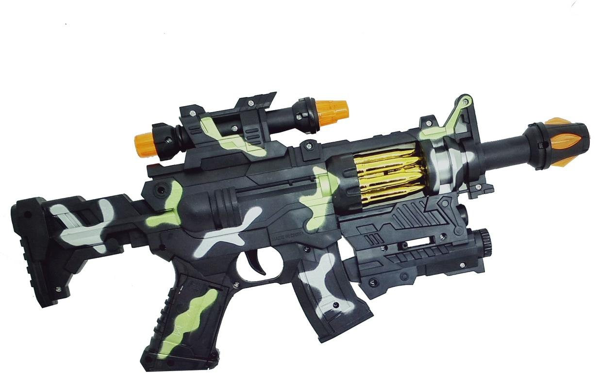 Halo Nation 2-in-1 Soft Dart Toy Gun with Lights