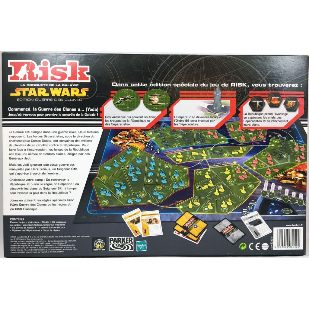 Risk Star Wars Clone Wars Edition | Board Game