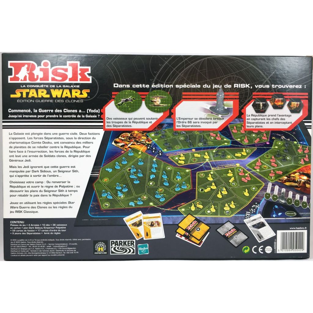 Risk Star Wars Clone Wars Edition | Board Game – The Toy Factory