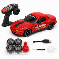 Speed 4WD Drift Racing X RC Car with LED Lights