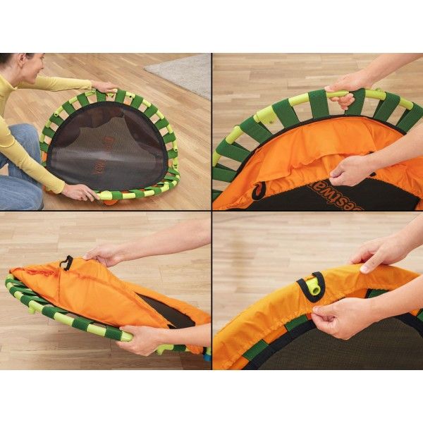 BESTWAY Wonder Jump Indoor Trampoline For Kids 3ft x 3ft 2in