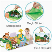 Kids Melody Play Set with 10 Animal Plush Toys