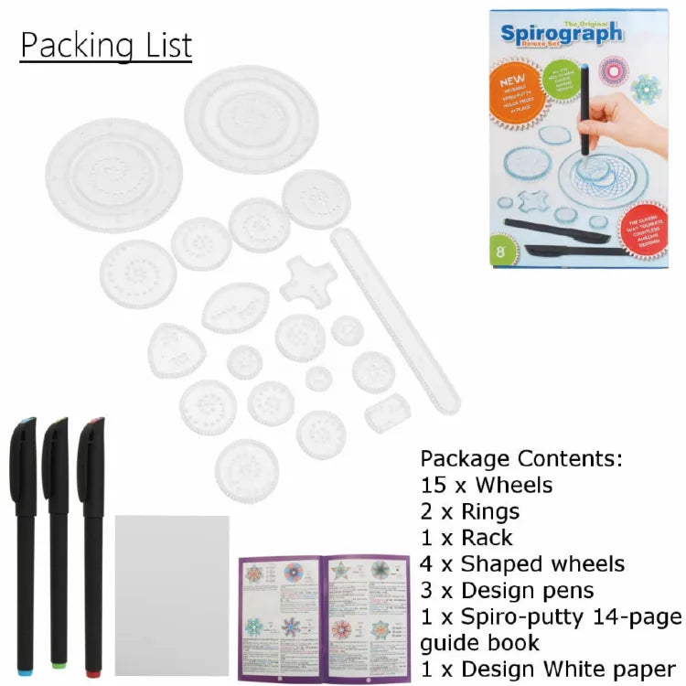 Copy Graph Toy The Original Spirograph Deluxe Set | Pen Toy For Kids – The Toy Factory