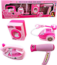 4-in-1 Household Cleaning Play Set with Lights & Sounds