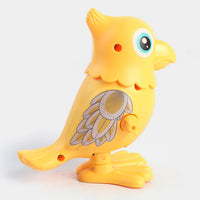 Cytotec Key Operated Jumping PLatic Parrot Toy