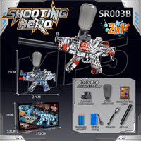 MP5 Electric Gel Ball Blaster | 2-in-1 Auto & Semi-Auto Water Bead Shooter for Teens & Adults