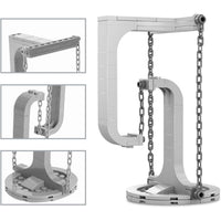 56Pcs Die-Cast Suspension Frame Box  | DIY Tensegrity Sculpture Building Block kit