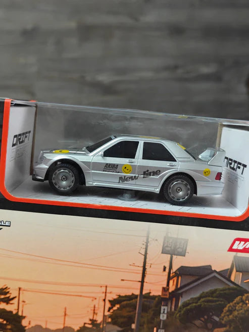 Whoosh 1:43 4WD RC Drift Car with LED Lights