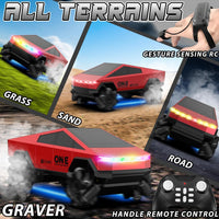 RC Cybertruck Style Stunt Car | Tesla Hand Gesture/Remote Control Drift Car