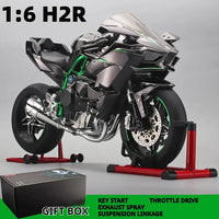 1:6 Diecast Kawasaki Ninja H2R with LED Lights