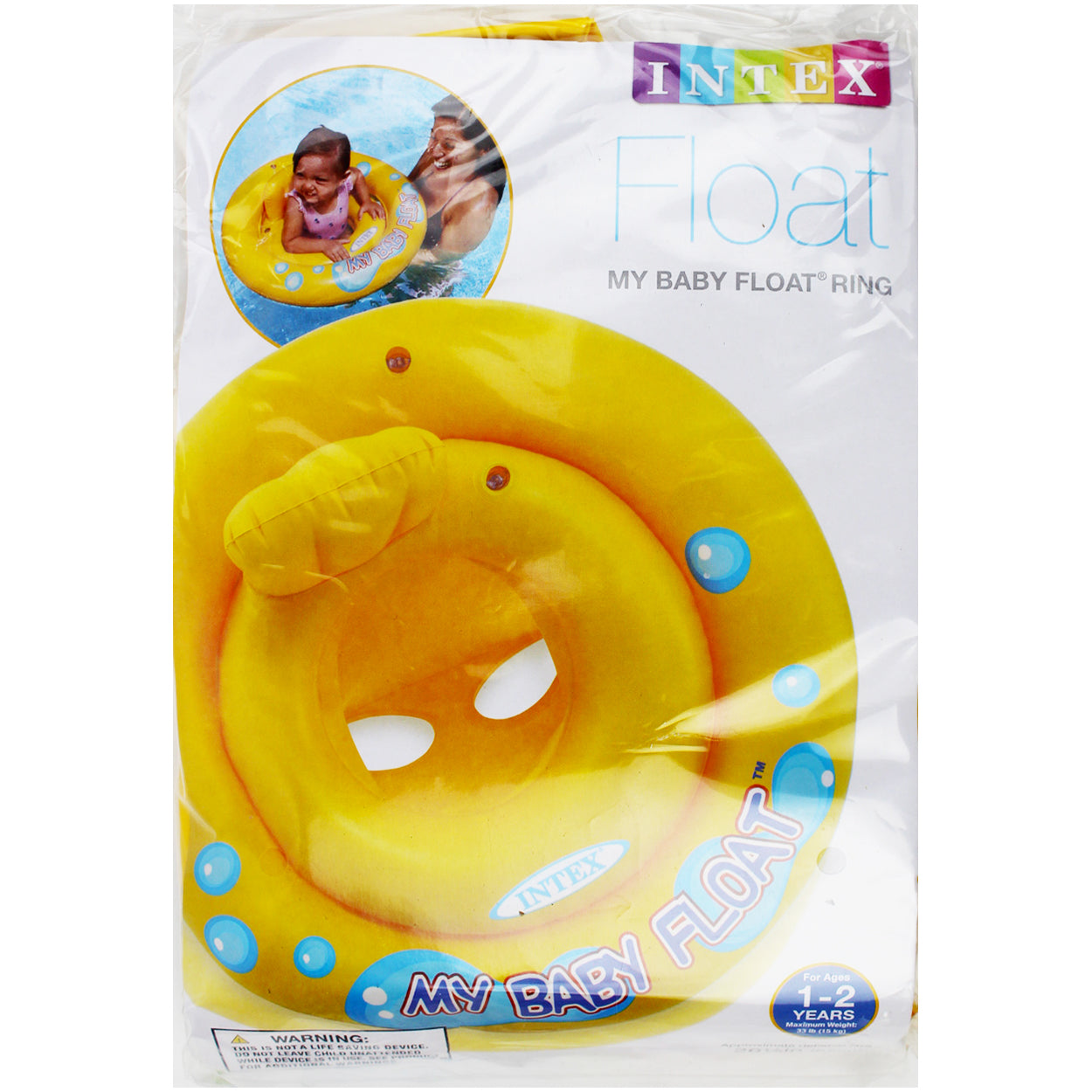 Intex My Baby Floating Swim Ring For Toddlers