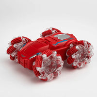 Hand Gesture Remote Control Stunt Car With Lightning Effect & Rechargeable Batteries