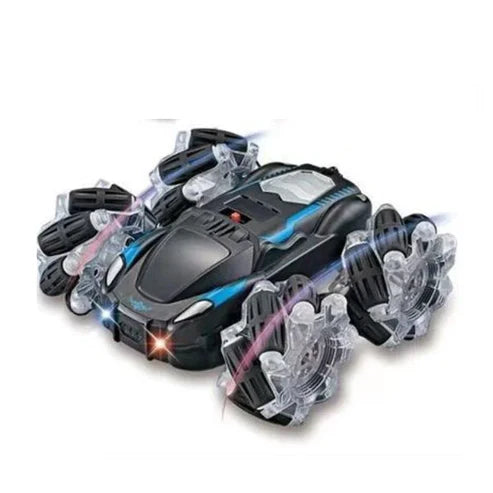 Hand Gesture Remote Control Stunt Car With Lightning Effect & Rechargeable Batteries